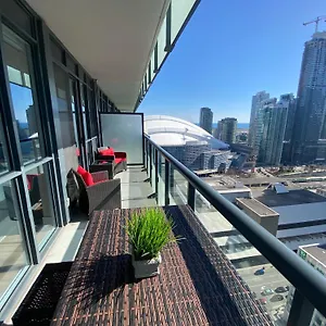 Apartment - Free Parking, Views, Near Cn Tower, Toronto